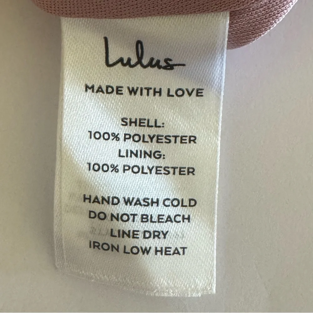 Lulus Signature Elegance Satin Asymmetrical One-Shoulder Maxi Dress, Rose, XS - Picture 16 of 16